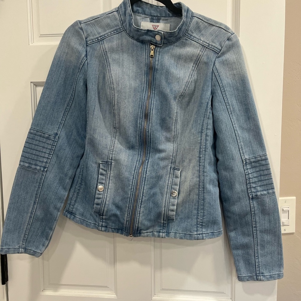 Guess Light Blue Denim Jacket